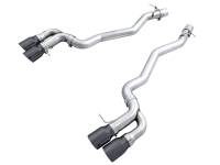 AWE Tuning 3020-43077 AWE Tuning 18-19 BMW F90 M5 Track Edition Axle-Back Exhaust- Black Diamond Tips