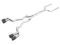 AWE Tuning 3020-43078 AWE Tuning 18-19 BMW M5 (F90) 4.4T AWD Cat-Back Exhaust - Track Edition (Diamond Black Tips)