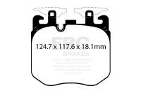 EBC Brakes S12KF2215 EBC S12 Brake Pad and Rotor Kit - Fits 2015-2024 BMW X7, M760Li xDrive, 750i