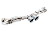 AWE Tuning 3025-32016 AWE Tuning Porsche 991 GT3 / RS SwitchPath Exhaust - Chrome Silver Tips