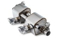 AWE Tuning 3025-32018 AWE Tuning Porsche 911 (991.2) Carrera / S SwitchPath Exhaust for PSE Cars - Chrome Silver Tips