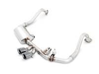 AWE Tuning 3025-32020 AWE Tuning Porsche 718 Boxster / Cayman SwitchPath Exhaust (PSE Only) - Chrome Silver Tips