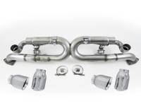 AWE Tuning 3025-42012 AWE Tuning Porsche 991 SwitchPath Exhaust for Non-PSE Cars Chrome Silver Tips