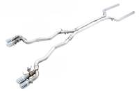 AWE Tuning 3025-42062 AWE Tuning 18-19 BMW M5 (F90) 4.4T AWD SwitchPath Cat-Back Exhaust - Chrome Silver Tips
