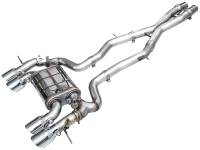 AWE Tuning 3025-42487 AWE Tuning 23-24 BMW G87 M2 SwitchPath Edition Exhaust - Chrome Silver Tips