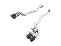 AWE Tuning 3025-43065 AWE Tuning 18-19 BMW M5 (F90) 4.4T AWD SwitchPath Axle-Back Exhaust - Diamond Black Tips