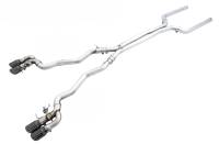 AWE Tuning 3025-43066 AWE Tuning 18-19 BMW F90 M5 SwitchPatch Cat-Back Exhaust- Black Diamond Tips