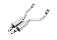 AWE Tuning 3215-11030 AWE Tuning Audi B8 / C7 3.0T Resonated Downpipes for S4 / S5 / A6 / A7