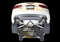 AWE Tuning - AWE Tuning 3415-42034 AWE Tuning Audi B8 / B8.5 S5 Cabrio Touring Edition Exhaust - Non-Resonated - Chrome Silver Tips - Image 2