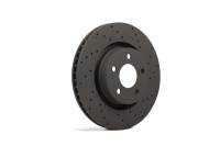Hawk Performance - Hawk Performance kHTC4318 Hawk Talon 1999 Ford F-150 Base RWD / Rear Disc Drilled and Slotted Front Brake Rotor Set - Image 3