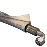 DEI - DEI 10405 DEI Heat Shroud 1in I.D. x 3ft - Aluminized Sleeving - Hook and Loop Edge - Image 3