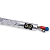 DEI 10418 DEI Heat Sheath 1/2in I.D. x 3ft - Aluminized Sleeving - Sewn Edge