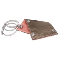 DEI - DEI 10450 DEI Pipe Shield w/Stainless Steel Clamps - 6in x 12in - Titanium - Image 2