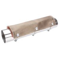 DEI - DEI 10450 DEI Pipe Shield w/Stainless Steel Clamps - 6in x 12in - Titanium - Image 7