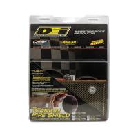 DEI - DEI 10453 DEI Pipe Shield w/Stainless Steel Clamps - 4in x 8in - Titanium - Image 4
