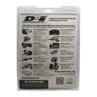 DEI - DEI 10453 DEI Pipe Shield w/Stainless Steel Clamps - 4in x 8in - Titanium - Image 7