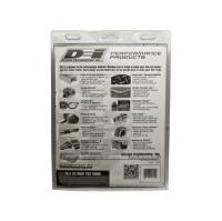 DEI - DEI 10454 DEI Pipe Shield w/Stainless Steel Clamps - 4in x 12in - Titanium - Image 4