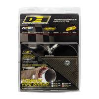 DEI - DEI 10454 DEI Pipe Shield w/Stainless Steel Clamps - 4in x 12in - Titanium - Image 5