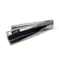 DEI 10487 DEI Heat Shroud 2-1/2in x 3ft - Aluminized Sleeving-Hook and Loop Edge