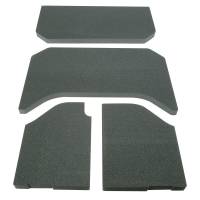 DEI 50131 DEI 07-10 Jeep Wrangler JK 4-Door Boom Mat Headliner - 4 Piece - Black