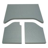 DEI 50134 DEI 07-10 Jeep Wrangler JK 2-Door Boom Mat Headliner - 3 Piece - Gray