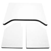 DEI 50136 DEI 07-10 Jeep Wrangler JK 2-Door Boom Mat Headliner - 3 Piece - White