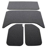 DEI 50137 DEI 11-18 Jeep Wrangler JK 4-Door Boom Mat Headliner - 4 Piece - Black