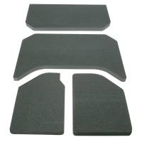DEI - DEI 50137 DEI 11-18 Jeep Wrangler JK 4-Door Boom Mat Headliner - 4 Piece - Black - Image 2