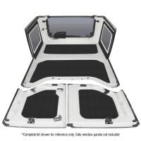 DEI - DEI 50137 DEI 11-18 Jeep Wrangler JK 4-Door Boom Mat Headliner - 4 Piece - Black - Image 4