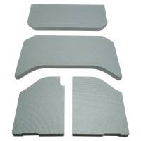 DEI 50139 DEI 11-18 Jeep Wrangler JK 4-Door Boom Mat Headliner - 4 Piece - Gray