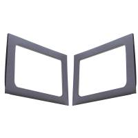 DEI 50150 DEI 11-18 Jeep Wrangler JK 4-Door Boom Mat Rear Side Window Trim - 2 Piece - Gray