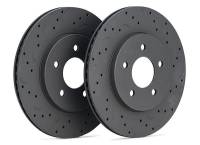 Hawk Performance - Hawk Performance kHTC5358 Hawk Talon 2006 Honda Ridgeline Drilled and Slotted Rear Brake Rotor Set - Image 4