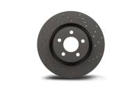 Hawk Performance - Hawk Performance kHTC5370 Hawk Talon 16-17 Audi Q5/A5 Talon Cross Drilled and Slotted Front Rotors - Image 4