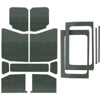 DEI 50179 DEI 18-23 Jeep Wrangler JL 4-Door Boom Mat Complete Headliner Kit - 13 Piece - Gray
