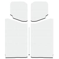 DEI 50190 DEI 18-23 Jeep Wrangler JL 2-Door Boom Mat Headliner - 5 Piece - White