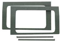 DEI 50269 DEI 18-23 Jeep Wrangler JL 2-Door Boom Mat Rear Side Window Trim - 2 Piece - Gray