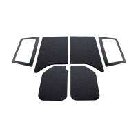 DEI - DEI 50285 DEI 11-18 Jeep Wrangler JK 2-Door Boom Mat Complete Headliner Kit - 6 Piece - Black - Image 2
