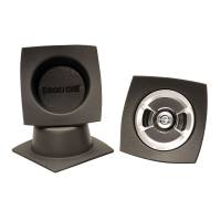 DEI 50311 DEI Speaker Baffles 4in Round Slim Pair