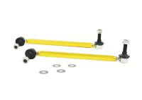 Whiteline KLC180-295 Whiteline 18-19 Kia Stinger Front Sway Bar Link Assembly Heavy Duty Adjustable Steel Ball