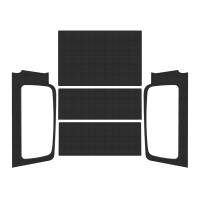 DEI 50601 DEI 04-06 Jeep Wrangler LJ Unlimited Headliner Complete Kit - Black