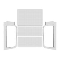 DEI 50602 DEI 04-06 Jeep Wrangler LJ Unlimited Headliner Complete Kit - White