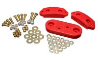 Energy Suspension 15.1101R Energy Suspension 61-73 VW Beetle/70-73 Super Beetle Red Motor and Trans Mount Bushings (Inc H/W) - Fits 1961-1973 Volkswagen Beetle