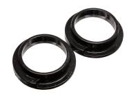 Energy Suspension 15.6103G Energy Suspension Universal 3in ID 4 5/16in OD 1 1/8in H Black Coil Spring Isolators (2 per set) - Fits 1985-1999 Volkswagen Jetta