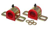 Energy Suspension 9.5161R Energy Suspension All Non-Spec Vehicle Red Greaseable 1 inch Front Sway Bar Bushings