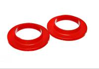 Energy Suspension 9.6103R Energy Suspension Universal 2 3/16in ID 3 1/2in OD 11/16in H Red Coil Spring Isolators (2 per set)