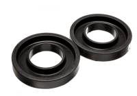 Energy Suspension 9.6105G Energy Suspension Coil Spring Isolator Set - Black