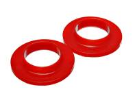 Energy Suspension 9.6118R Energy Suspension Universal 2 1/8in ID 3 3/4in OD 3/4in H Red Coil Spring Isolators (2 per set) - Fits 2015-2020 Volkswagen, Audi models