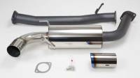 HKS 31006-BZ001 HKS RX8 75mm Single Ti-Tip Hi Power Cat-back Exhaust (SUS304 NO COATING)