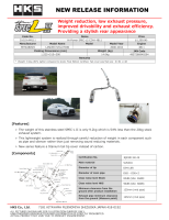 HKS 31019-AM111 HKS Hi-Power SPEC-L2 CZ4A 4B11