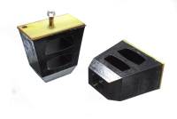 Energy Suspension 9.9104G Energy Suspension Universal 4.5in Tall x 4.5in Long x 2.5in Wide Black Bump Stops (2 per set)
